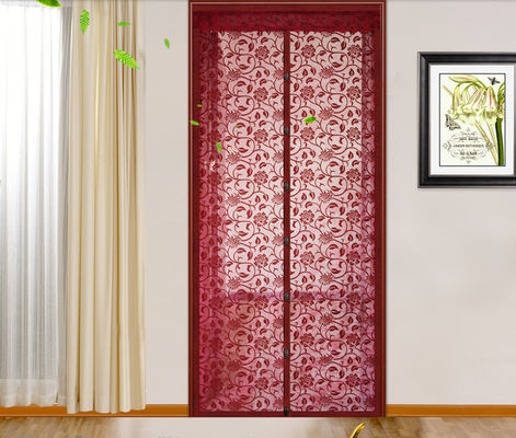 China polyester garage door curtain,mesh curtain supplier