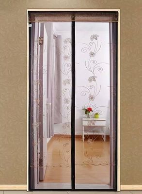 China insect screen door ,mesh curtain 100x220cm,mosquito net supplier
