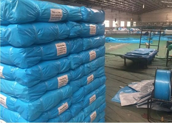 China high strenghth plastic tarpaulin for multipurpose use,2x3m,4x6m,blue color supplier