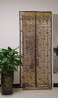 flannel polyester decoration door curtain,mesh curtain with strong magnetic