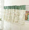 printed window curtain/cabinet curtain,90cm-200cm width supplier