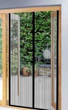 super quality invisible magnetic strip plastic door curtain 90*210cm