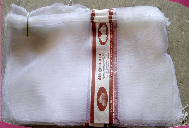 100% virgin transparent mono mesh bag with uv treated 45*75cm