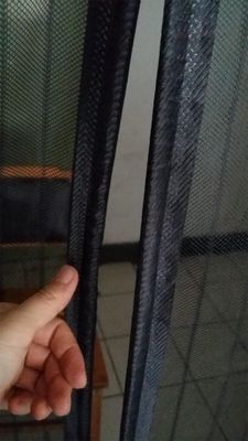 China magnetic screen door, mosquito net for window&amp; doors,black clolor,90X210cm supplier