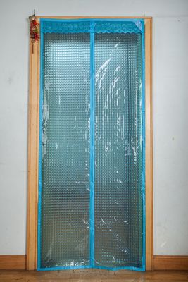 China super quality invisible magnetic strip plastic door curtain 90*210cm supplier
