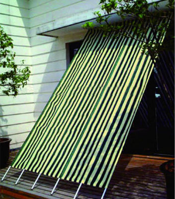 China 90% sunshade net for window screen,  green-silver color, 200gr/sqm supplier