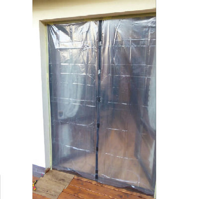 China plastic door curtain, dust proof foil door supplier