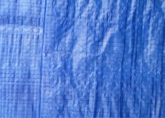 China light weight,ecnomic laminated blue PE tarpaulin ,4x6m,3year life supplier