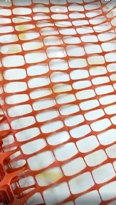 China Orange plastic net, plastic barrier, plastic grid supplier
