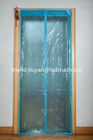 Beautiful Printed Polyester Mesh Door Curtain with Magnetic Strips for Easy Shut Off