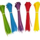4.8x368mm Nylon Cable Colorful Zip Ties UV Treated Black Red Blue White
