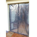 Double Garage Screen Door Magnetic Middle Customized Mosquito Net  Door