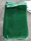 Green Tubular Woven Mesh Bags HDPE Virgin Monofilament Knitted Mesh Bags