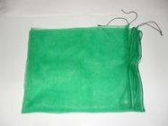 Green Tubular Woven Mesh Bags HDPE Virgin Monofilament Knitted Mesh Bags