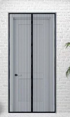 Home/Office/Workshop/Garage Magnetic Mesh Door Curtain Durable and Convenient Opening Magnetics