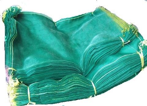 Green Plastic Woven Mesh Bag For Packing Cabbage 20kgs PP Woven Sacks